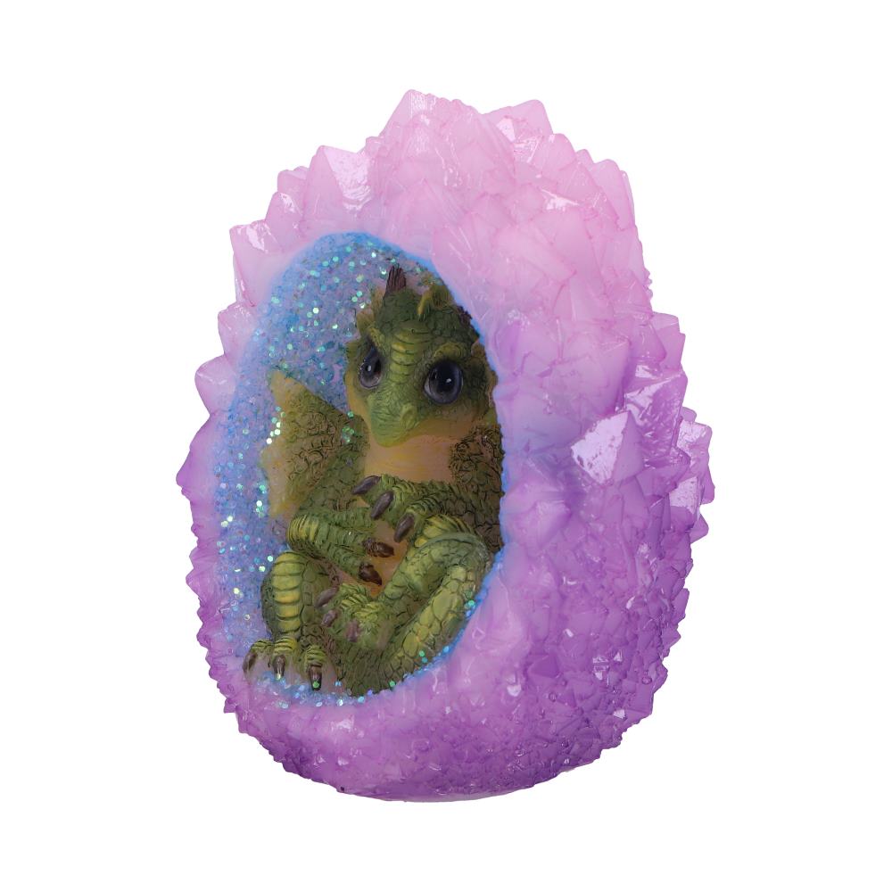 Geode Nest (Green) Illuminating Figurine - Image 2