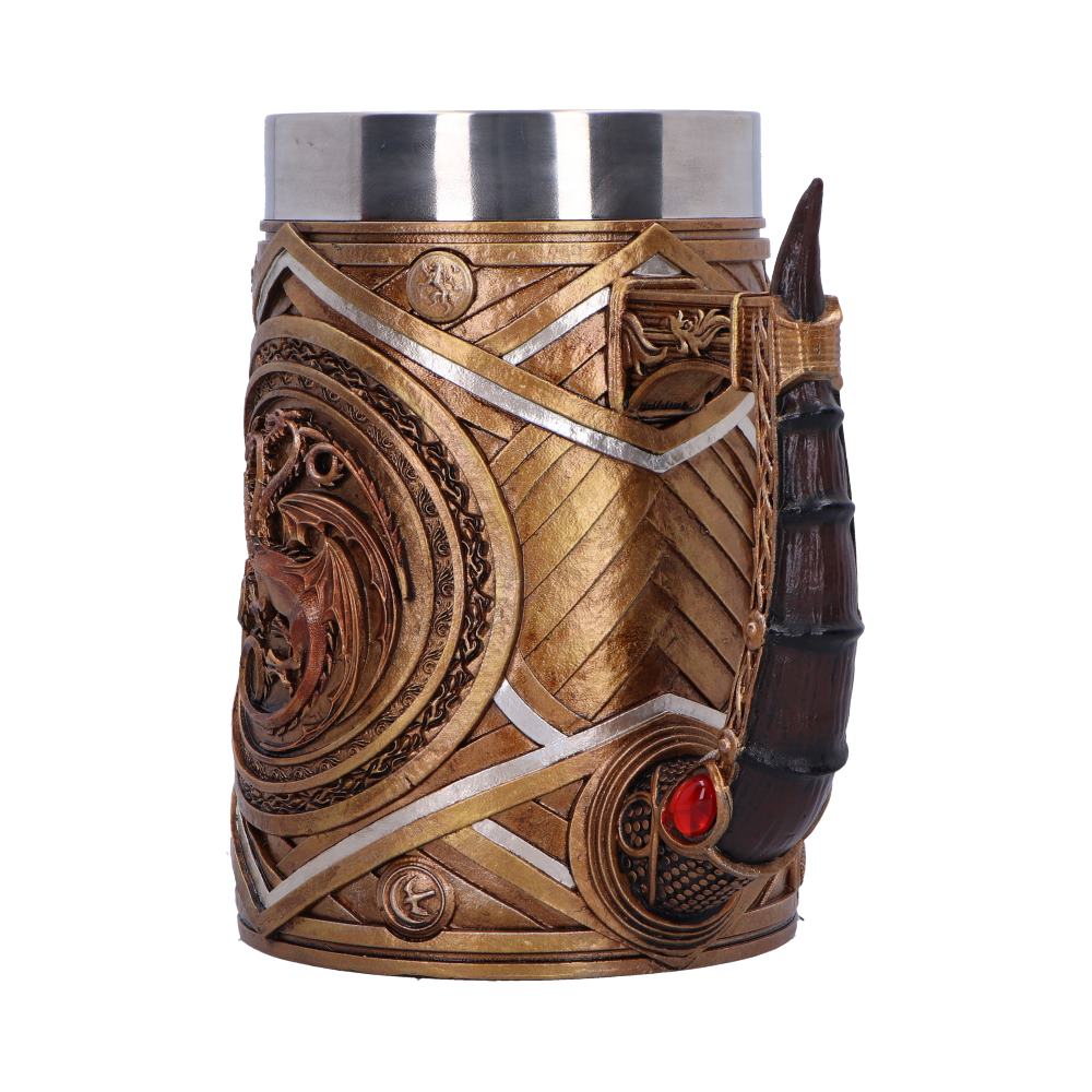 House of the Dragon Targaryen Crown and Dagger Tankard 16cm - Image 2