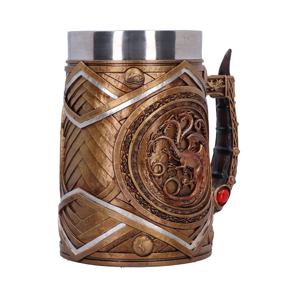 House of the Dragon Targaryen Crown and Dagger Tankard 16cm - Image 4
