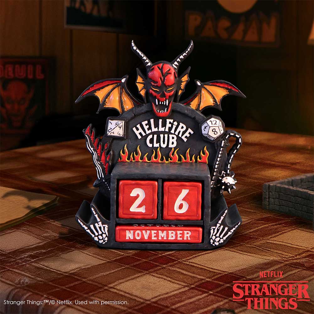 Stranger Things Hellfire Club Perpetual Calendar - Image 5