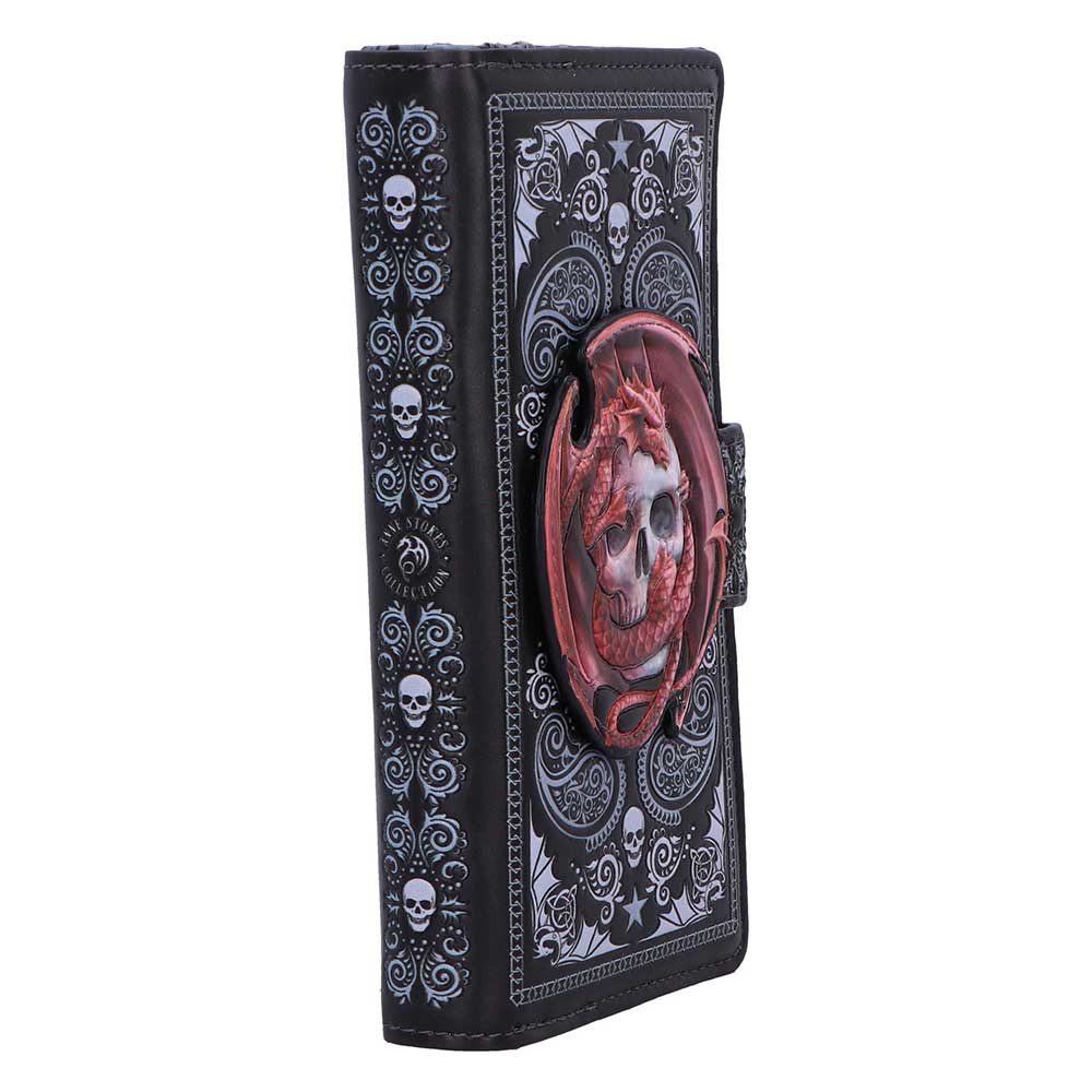 Skull Embrace Embossed Purse by Anne Stokes - Image 4