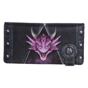 Unzipped Dragon Embossed Purse by Anne Stokes