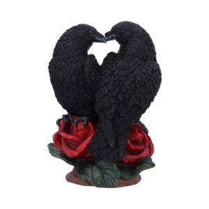 Raven Romance Decorative Resin Figurine