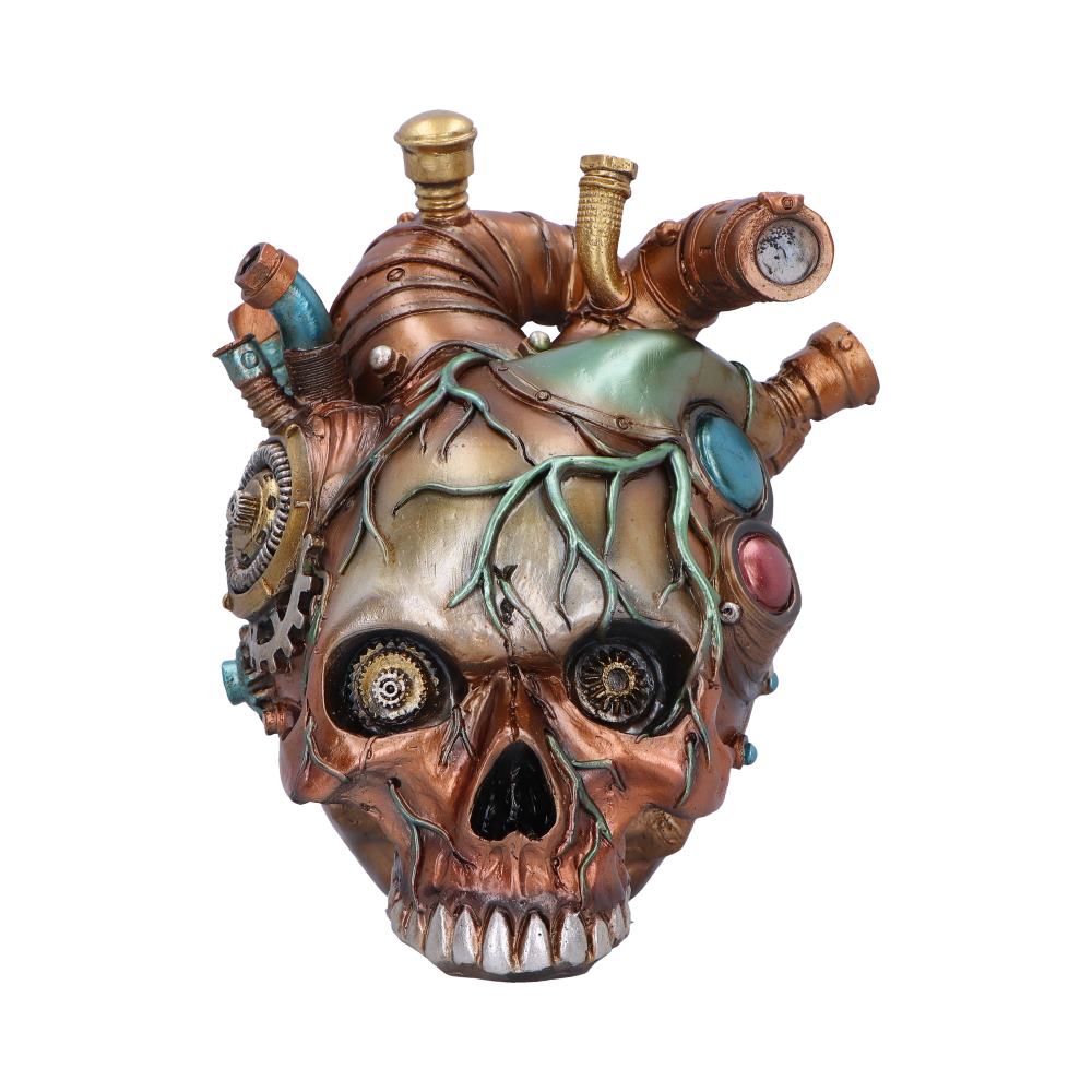 Cardiac Cranium Steampunk Skull 17.5cm - Image 2