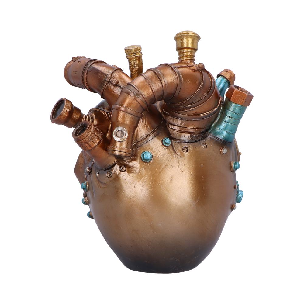 Cardiac Cranium Steampunk Skull 17.5cm - Image 3