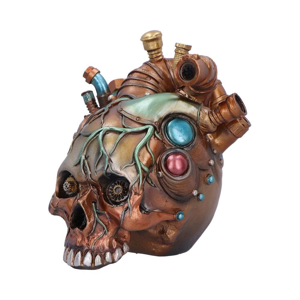 Cardiac Cranium Steampunk Skull 17.5cm - Image 4