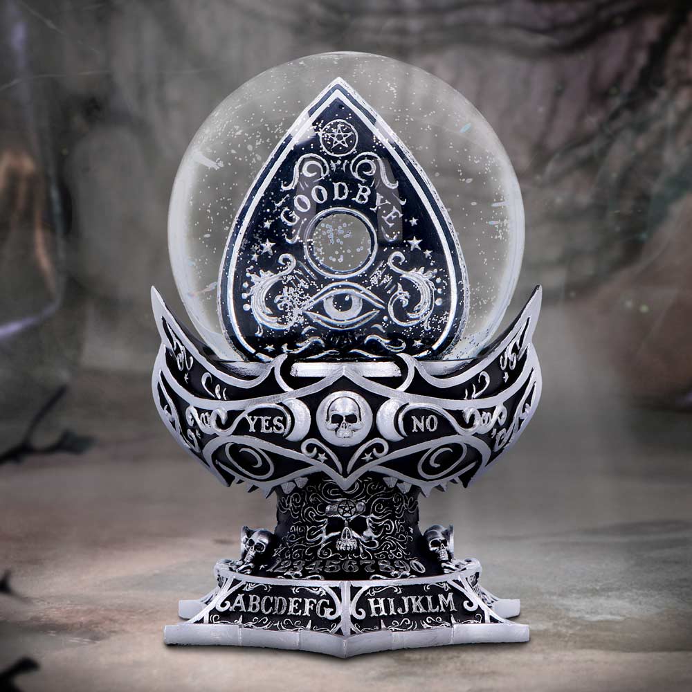 Gothic Spirit Board Snow Globe 16cm - Image 5