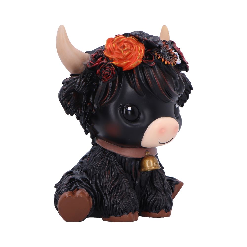 Dahlia Black Flower Cow 10.8cm - Image 4