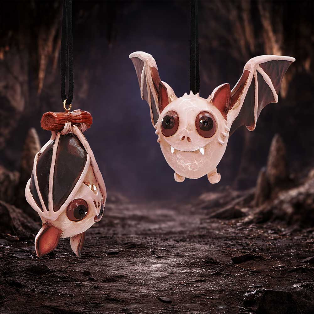 Sneak and Peak Halloween Hanging Ornaments (Set of 2) 6.7cm - Image 5