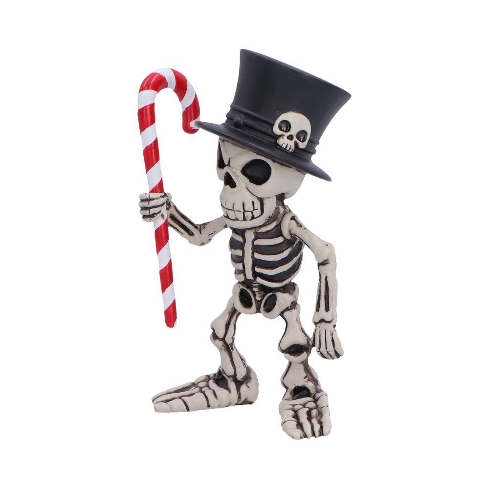 Candy Man Christmas Skeleton Figurine 10.5cm - Image 2