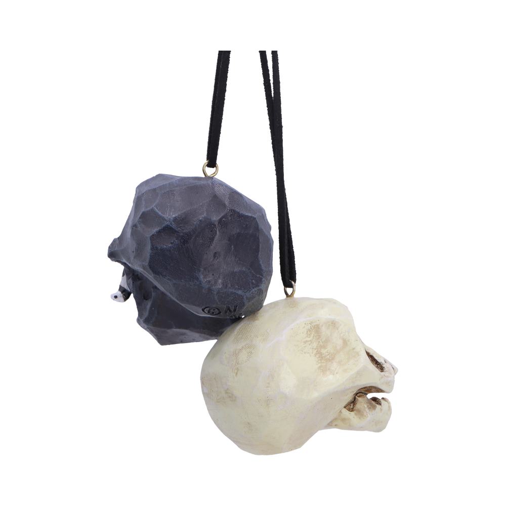 Grim and Grin Hanging Ornaments (Set of 2) 5.2cm - Image 3
