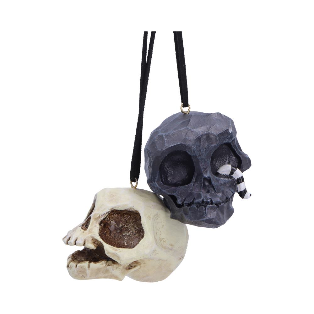 Grim and Grin Hanging Ornaments (Set of 2) 5.2cm