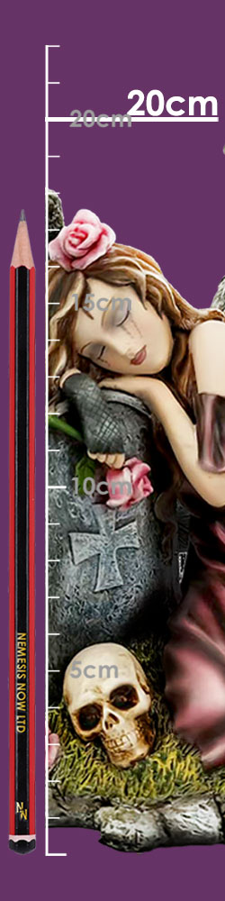 Lost Love Mourning Angel Figurine of Gothic Remembrance - Image 2