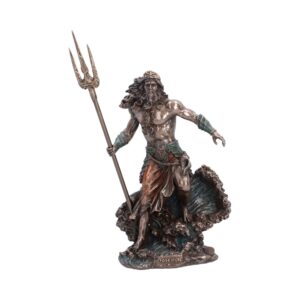 Poseidon Greek God of the Sea Figurine 25.2cm