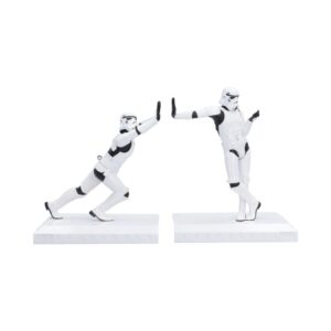 Original Stormtrooper Working Hard Hardly Working Bookends 18.5cm