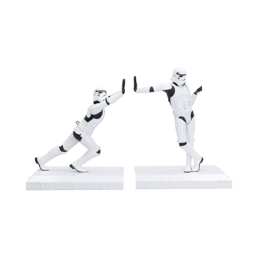 Original Stormtrooper Working Hard Hardly Working Bookends 18.5cm