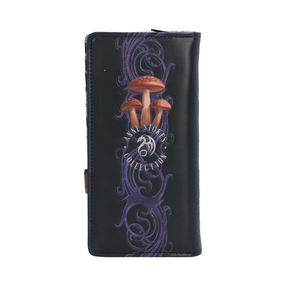 Anne Stokes Mushroom Dragon Embossed Purse 18.7cm - Image 3