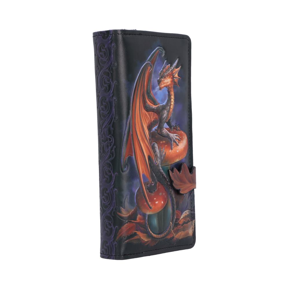 Anne Stokes Mushroom Dragon Embossed Purse 18.7cm - Image 4
