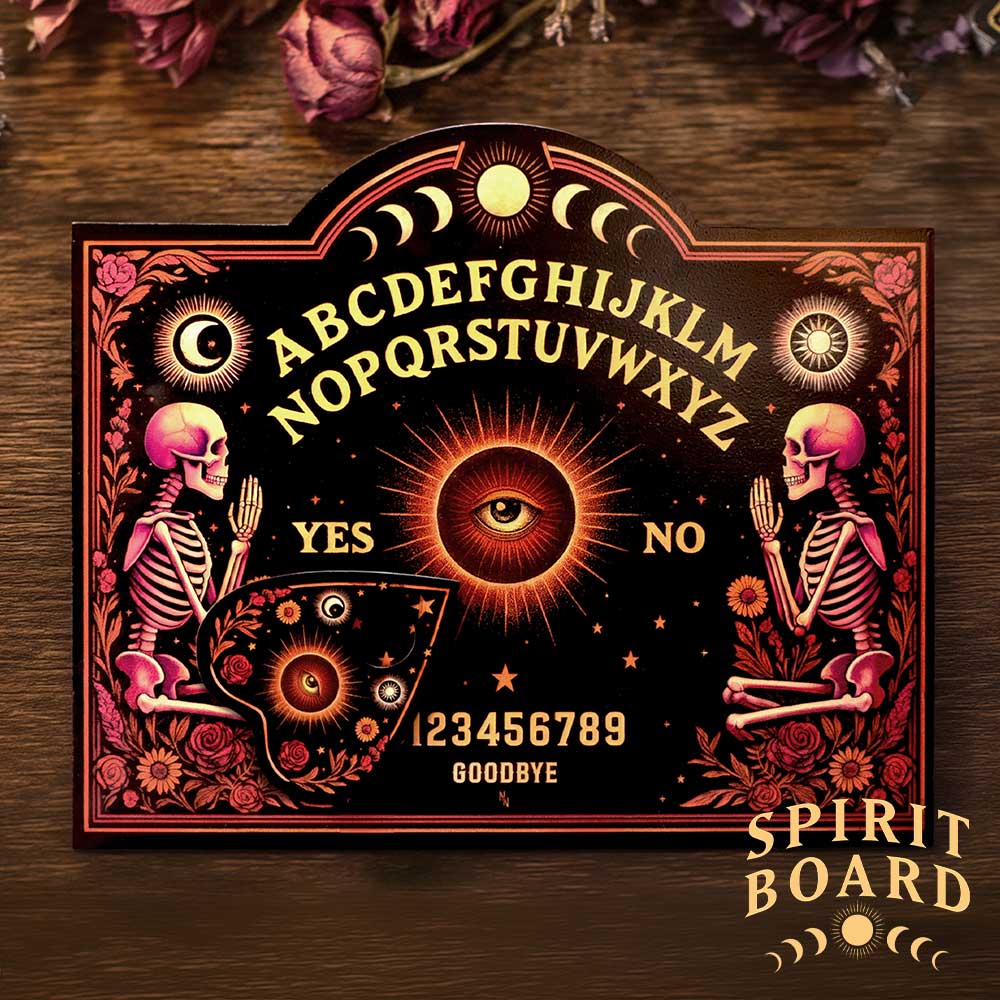 Spirit Board Bloom with Planchette 42cm x 34cm - Image 5