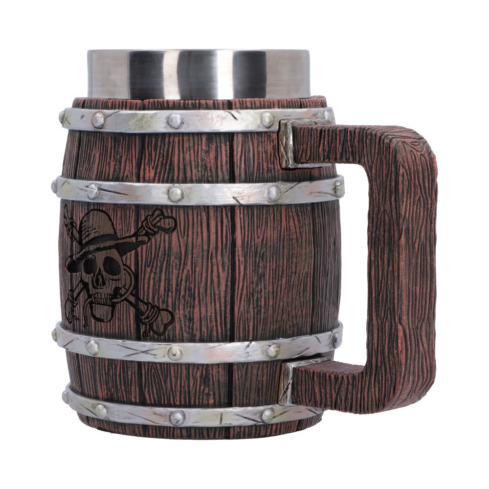 Official One Piece Barrel Tankard 16cm - Image 2