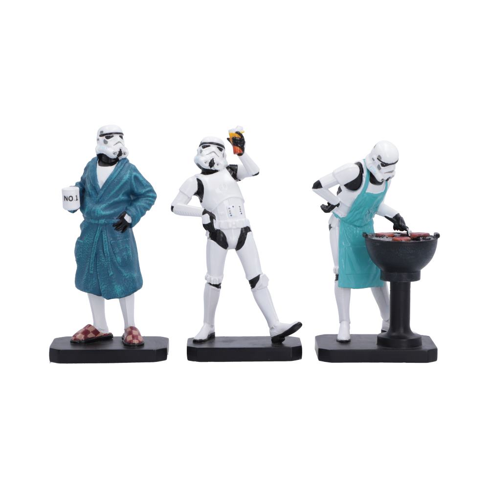 Original Stormtrooper Living for the Weekend Figurine set 10.5cm