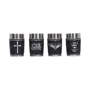Ozzy Osbourne Prince of Darkness Shot Glass set 8.6cm