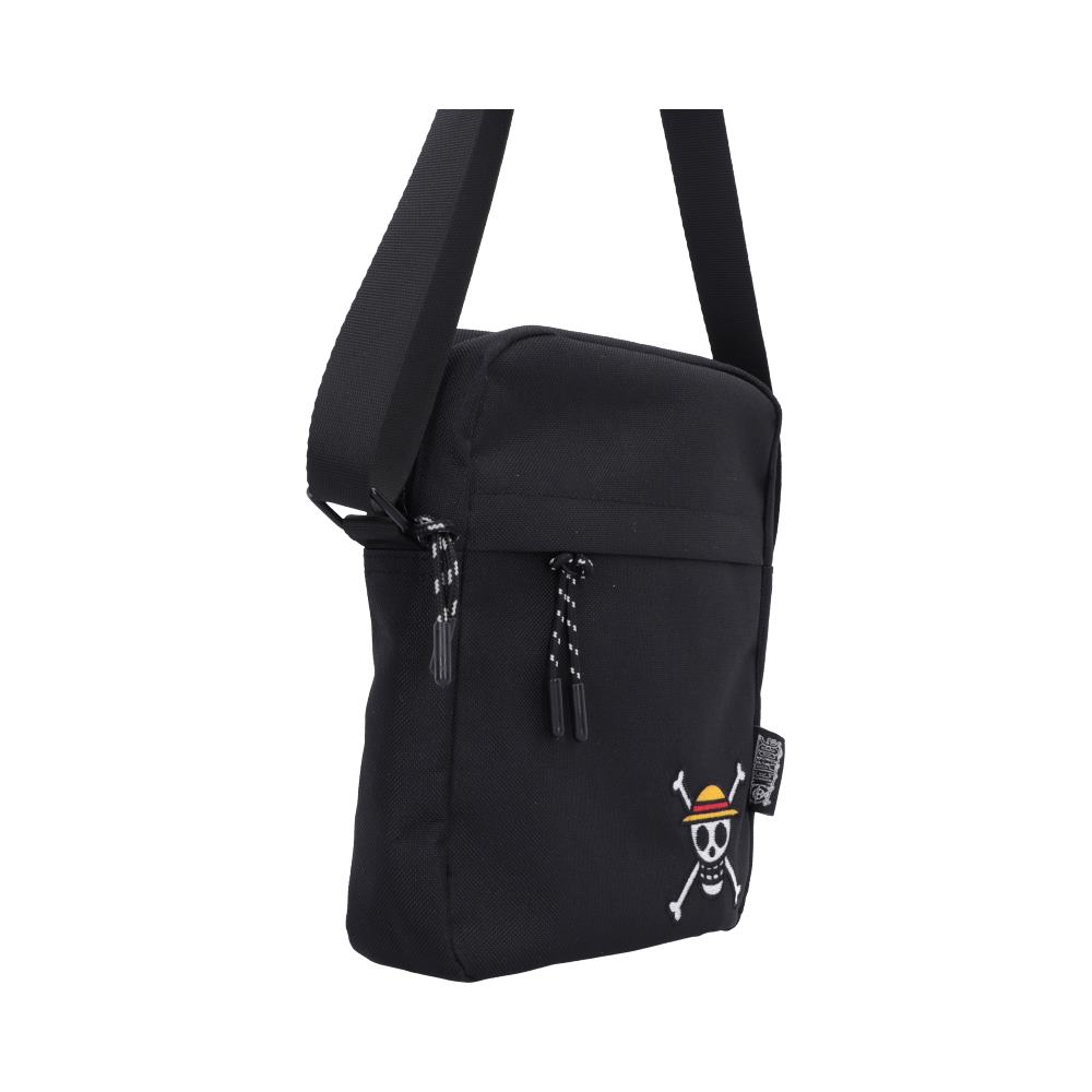 One Piece Luffy Jolly Roger Crossbody Bag In Black 22.8cm - Image 4