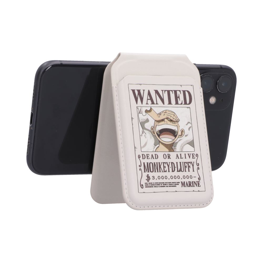 One Piece Luffy Wanted Poster Magsafe Card Holder 10.2cm - Image 3