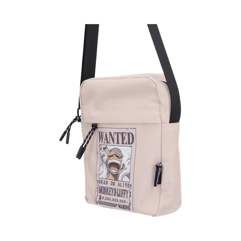 One Piece Luffy Wanted Poster Crossbody Bag 22.8cm - Image 2