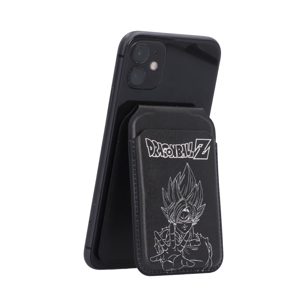 Dragon Ball Z Super Saiyan Goku Magsafe Card Holder 10.2cm Black - Image 2