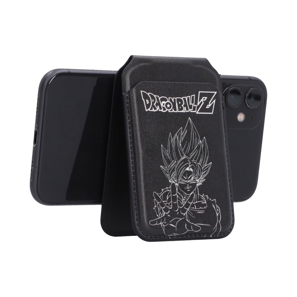 Dragon Ball Z Super Saiyan Goku Magsafe Card Holder 10.2cm Black - Image 3