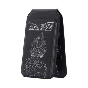 Dragon Ball Z Super Saiyan Goku Magsafe Card Holder 10.2cm Black