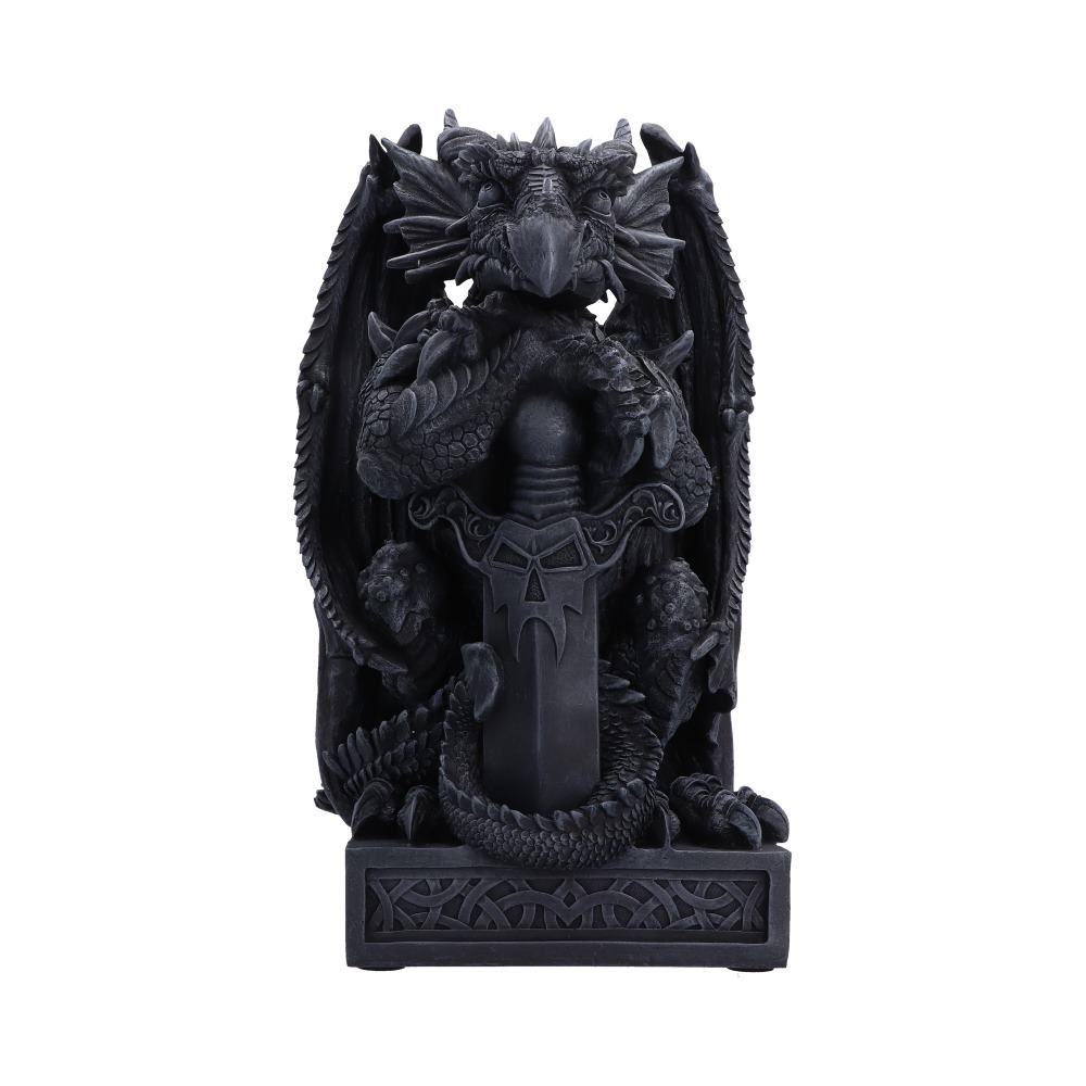 Ironblade Sentinel Dragon Figurine 40.6cm