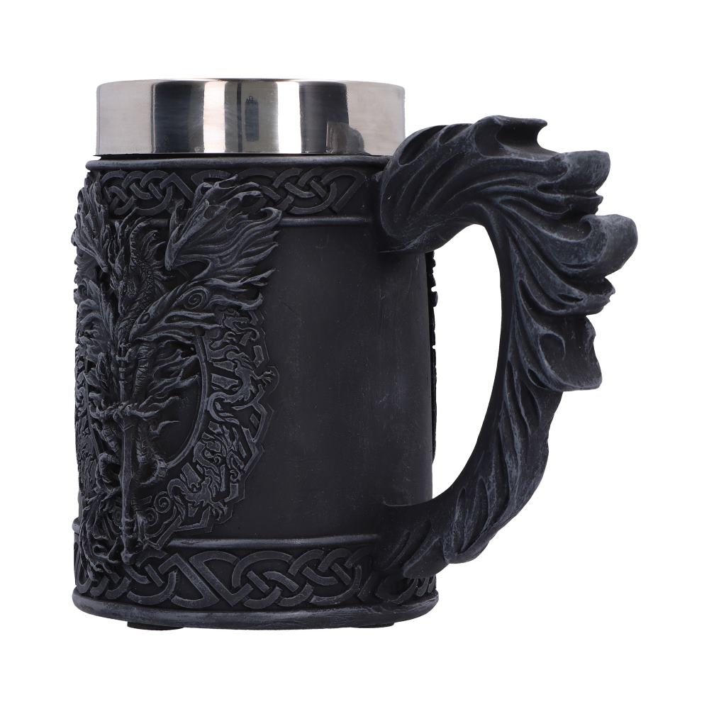 Dragon Blade Tankard From Ruth Thompson 14.6cm - Image 2