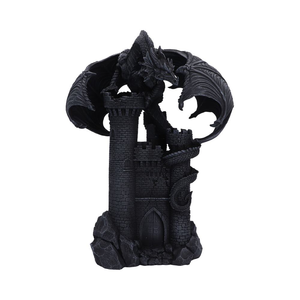 Darkwing Citadel Dragon Castle Sculpture 36.5cm