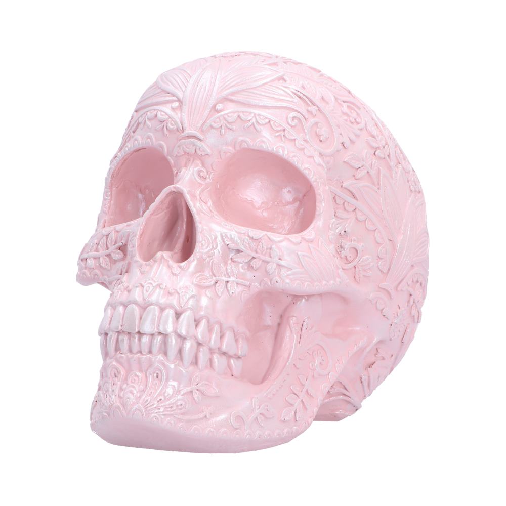 Eternal Bloom Skull Ornament 15.5cm - Image 2