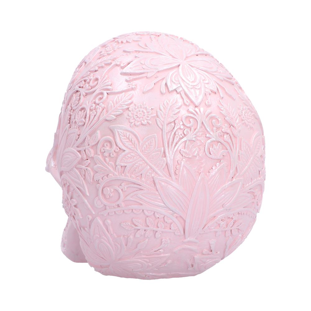Eternal Bloom Skull Ornament 15.5cm - Image 3