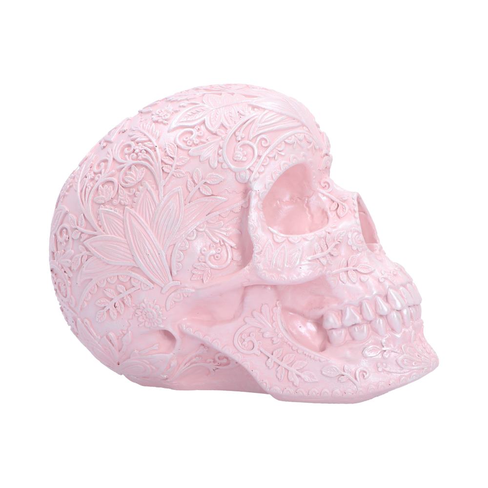 Eternal Bloom Skull Ornament 15.5cm - Image 4