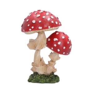 Wildwood Mushroom Toadstools Figurine 17.7cm