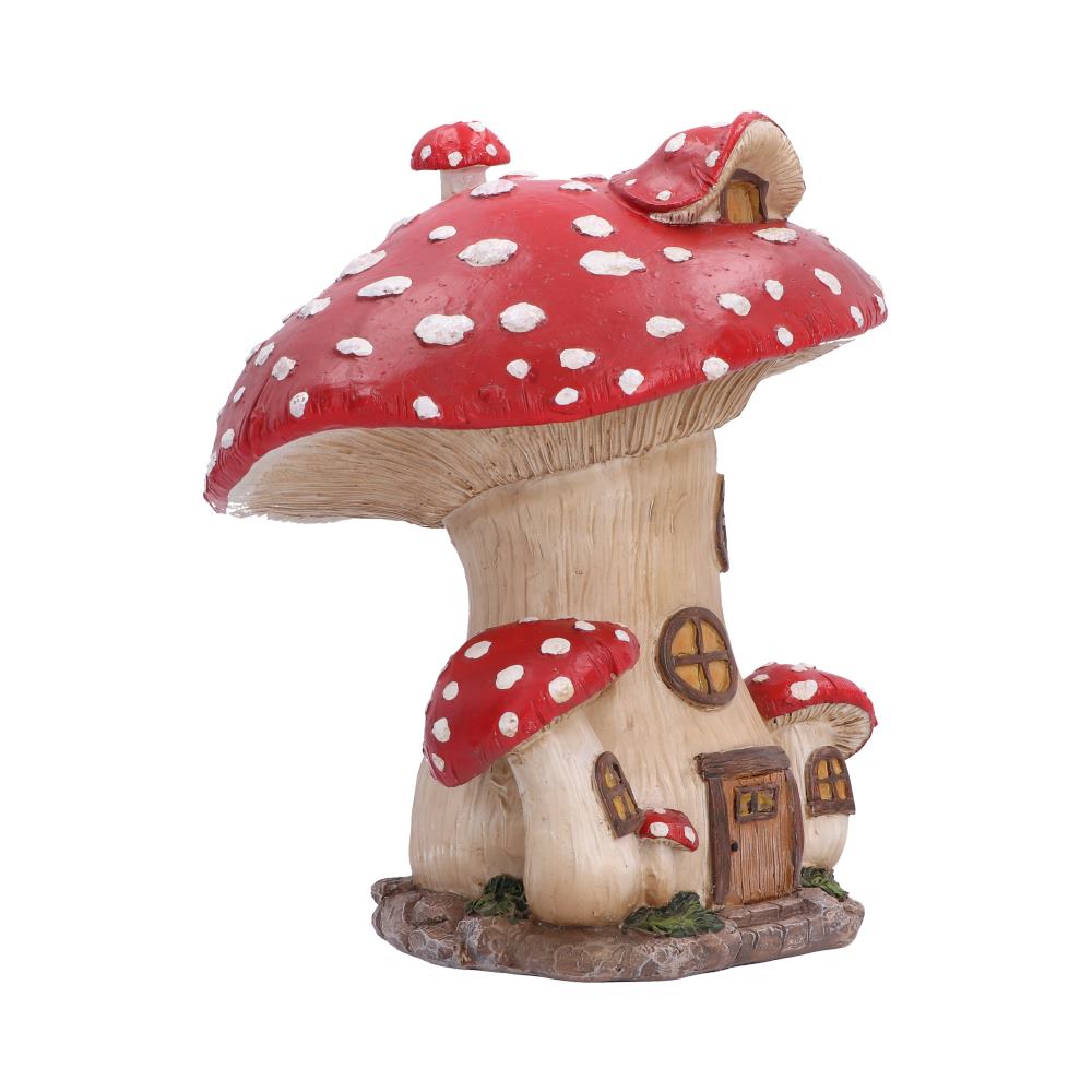 Mushroom Toadstool Cottage Figurine 21cm - Image 4