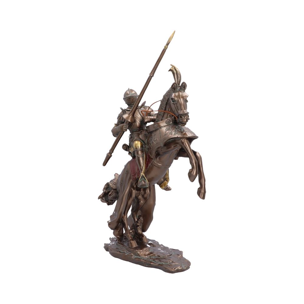 Knight on Horse Gold Figurine 45.9cm - Image 2