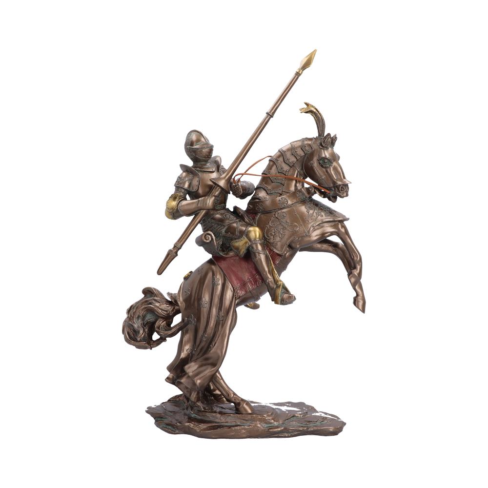 Knight on Horse Gold Figurine 45.9cm