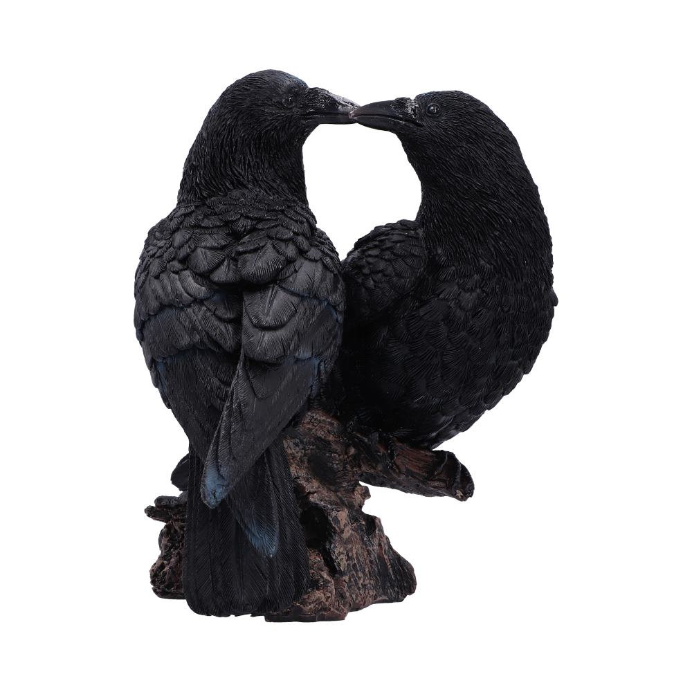 The Midnight Kiss Raven Figurine 13.9cm - Image 3