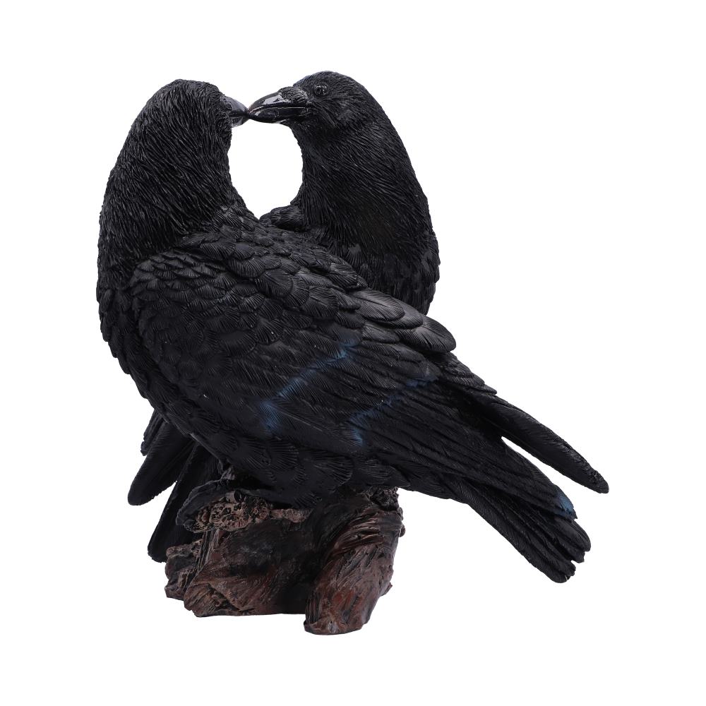 The Midnight Kiss Raven Figurine 13.9cm - Image 4