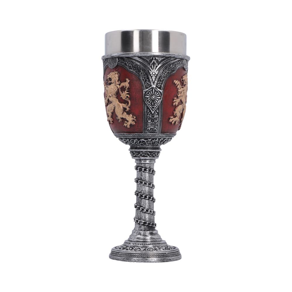 Heraldic Lion Medieval Goblet 19.9cm - Image 3