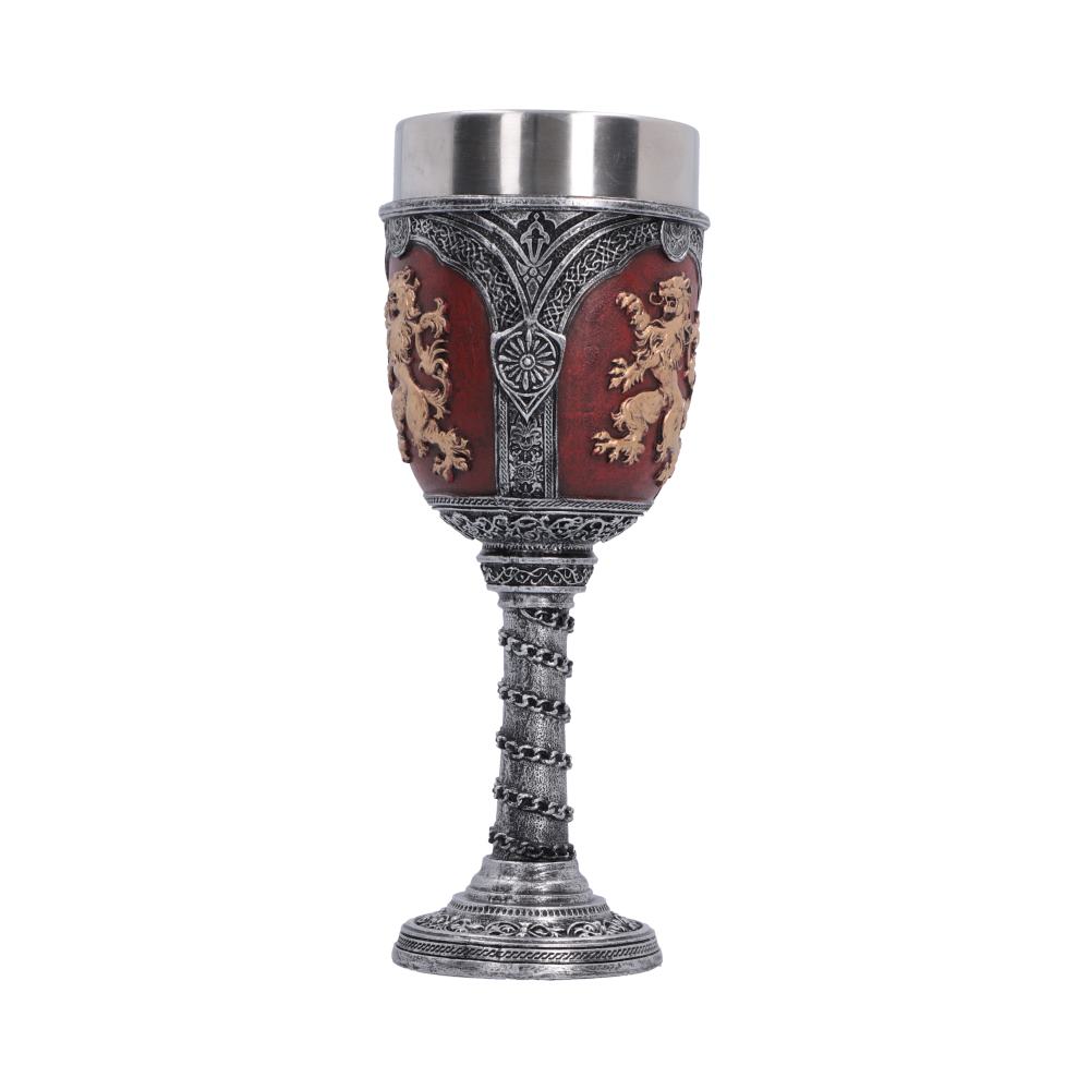 Heraldic Lion Medieval Goblet 19.9cm - Image 4