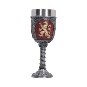 Heraldic Lion Medieval Goblet 19.9cm