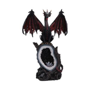 Shadow Crystal Guardian Light Up Dragon Figurine 33.2cm