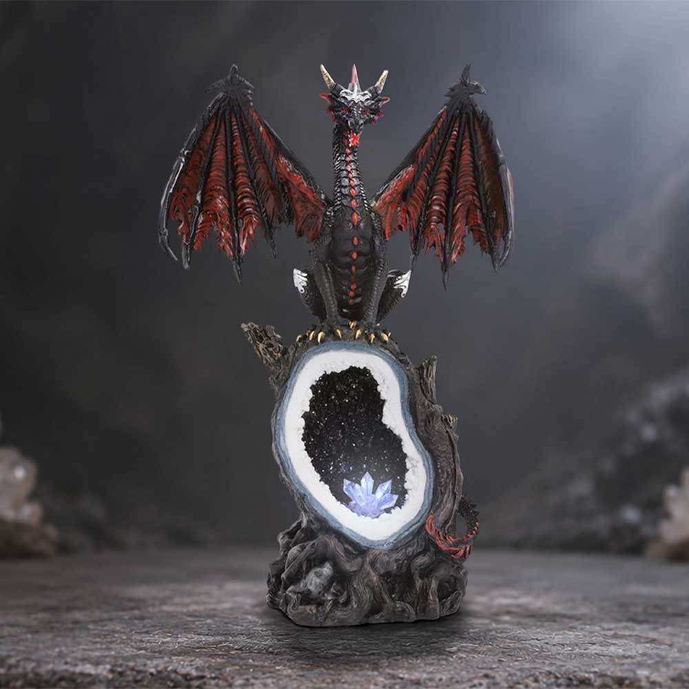 Shadow Crystal Guardian Light Up Dragon Figurine 33.2cm - Image 5