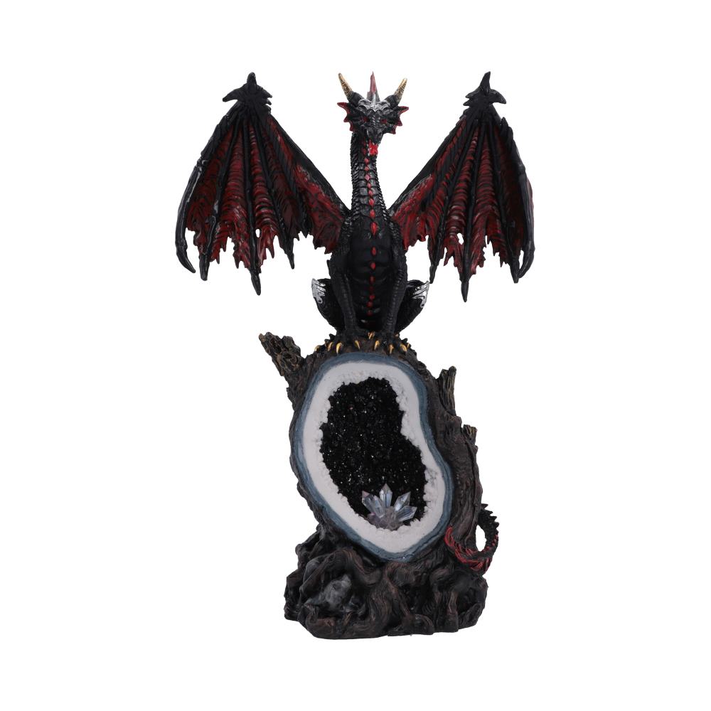Shadow Crystal Guardian Light Up Dragon Figurine 33.2cm